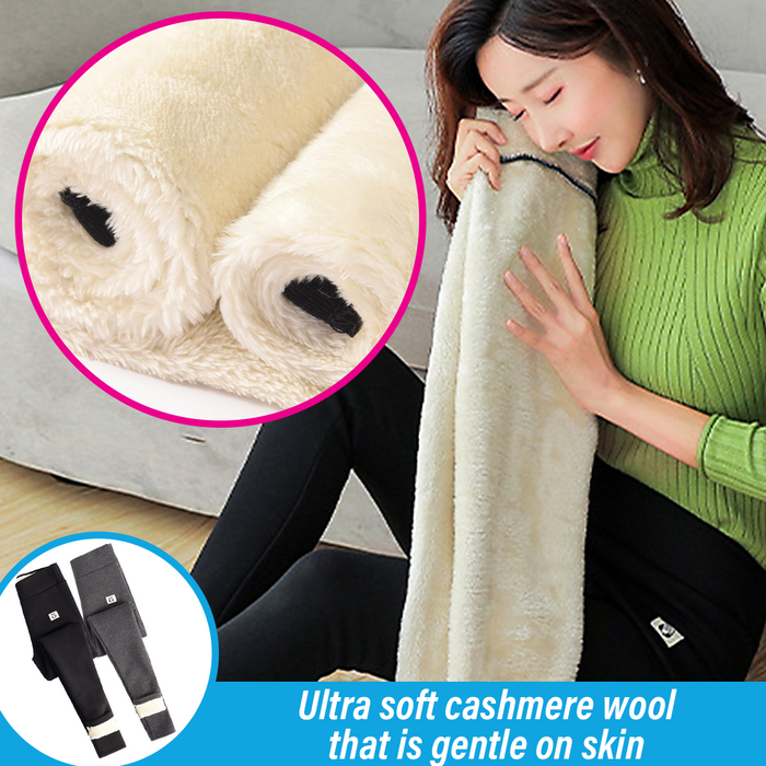 PreeT High Waist Winter Cashmere Wool Leggings