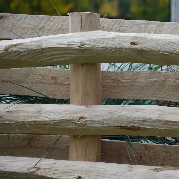 Wooden Lawn Edging Strips Woven Wood
