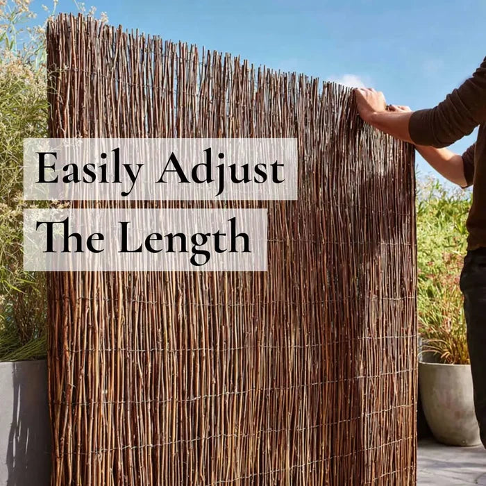 Premium Willow Fencing Screening Rolls