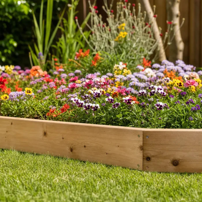 Premium Wood Lawn Edging