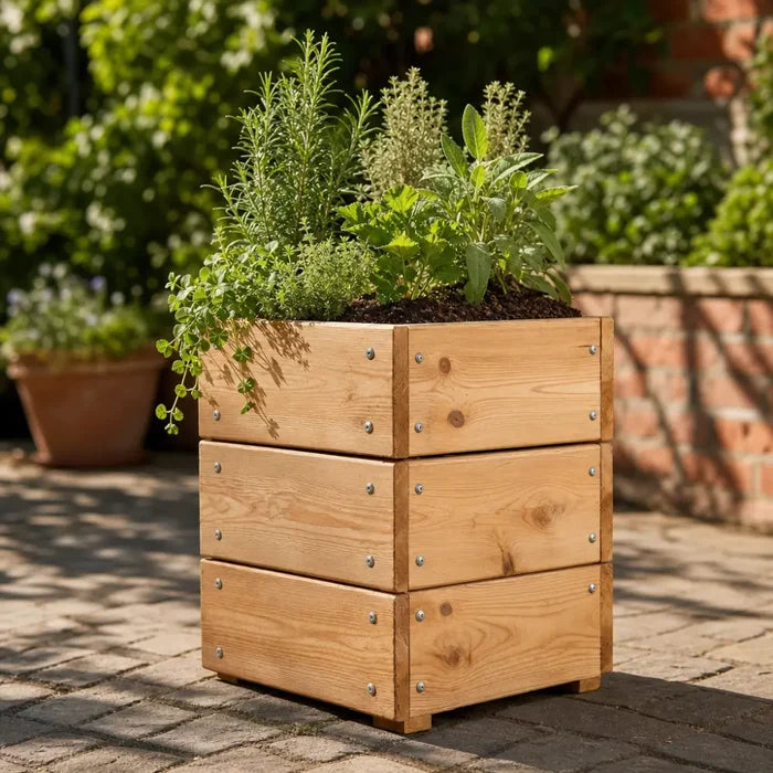 Premium Wood Tree Tub