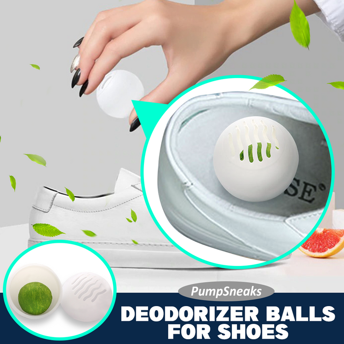 PumpSneaks Deodorizer Balls for Shoes