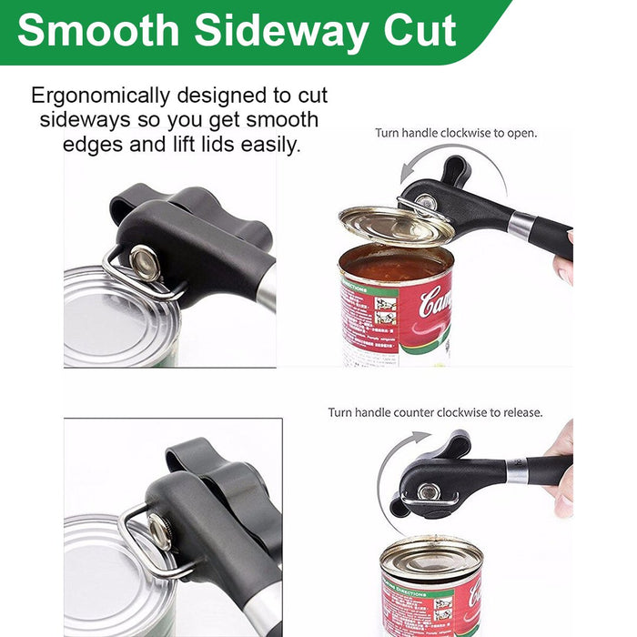 Quick Glides Smooth Side Cut Can Opener