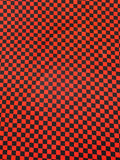 Racing Checkered Red and Black