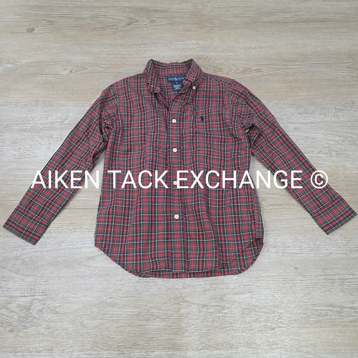 Ralph Lauren Long Sleeve Button Down Shirt, Size 6