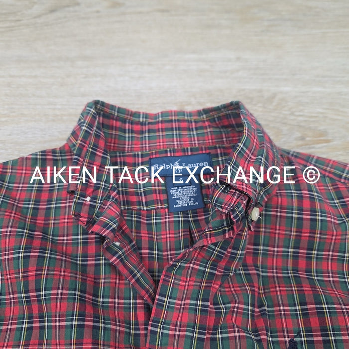Ralph Lauren Long Sleeve Button Down Shirt, Size 6