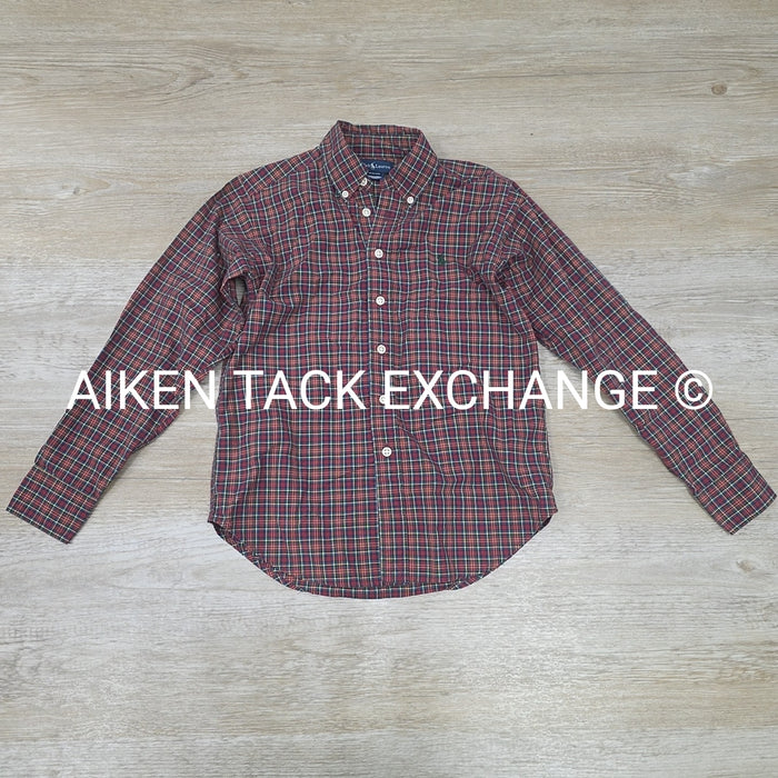 Ralph Lauren Long Sleeve Button Down Shirt, Size Small