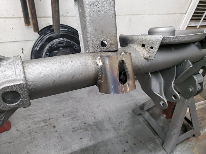 Ratchet strap tie-down - Axle Bracket
