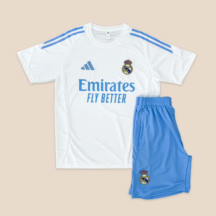Real Madrid Entrenamiento Blanco Corta
