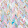 Robert Kaufman - Golden Vibes - Pastel Chevrons