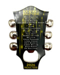 ROCK HALL 2026 - INDUCTEE HEADSTOCK BOTTLE OPENER MAGNET