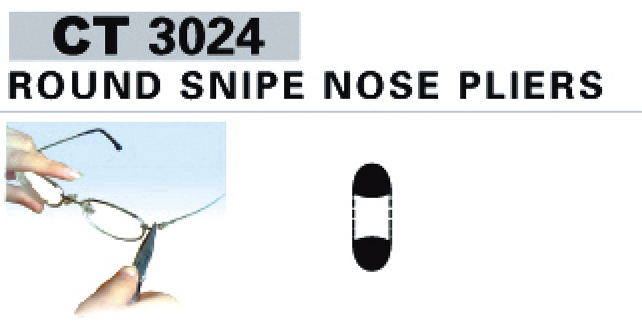 Round Snipe Nose Pliers