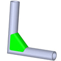 Saddle/Taco Gusset - 1.75"