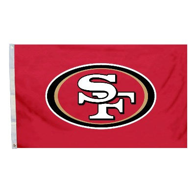 San Francisco 49ers 3X5 Horizontal Team Flag