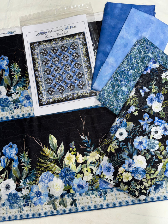 Sanctuary by Jason Yenter - Black Lace Floral 3SA2