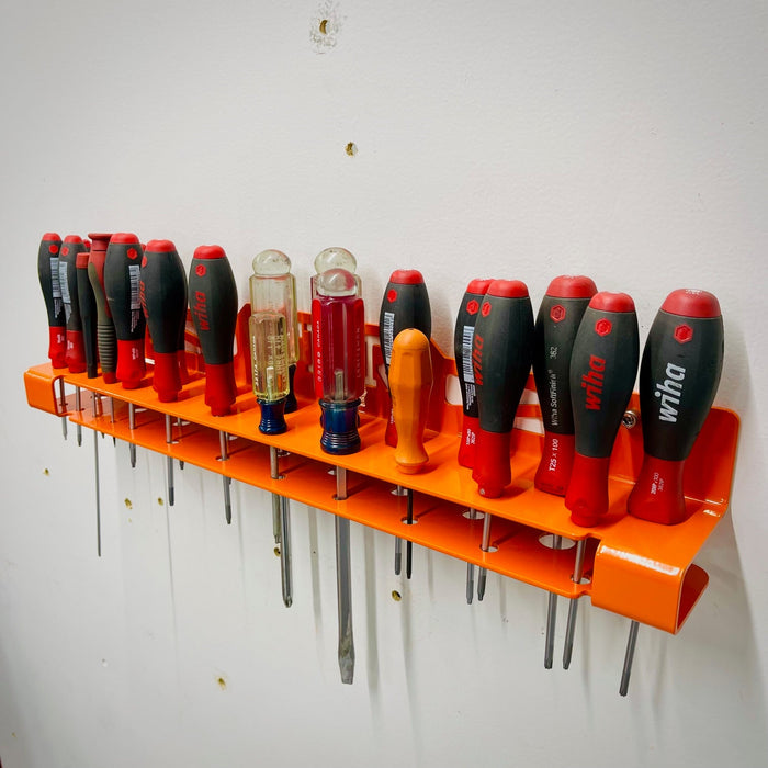 Screwdriver Organizer Rack