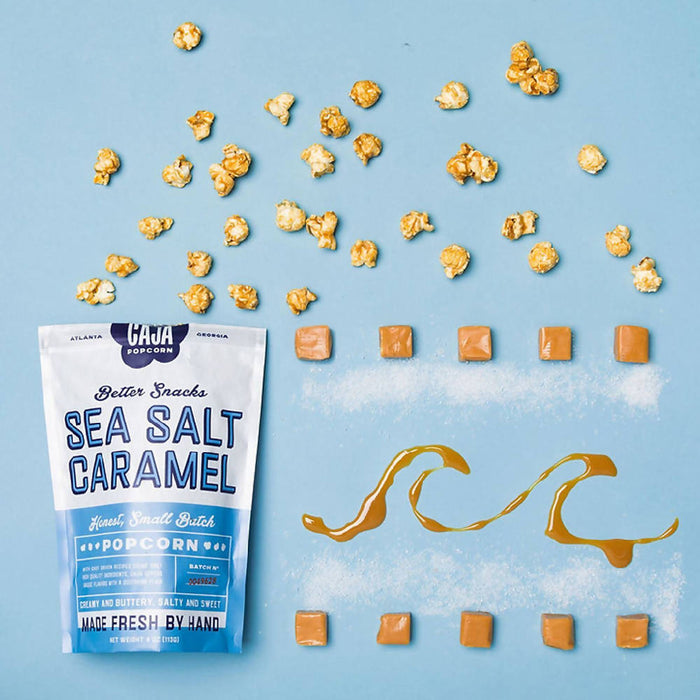 Sea Salt Caramel Popcorn - 3 pack