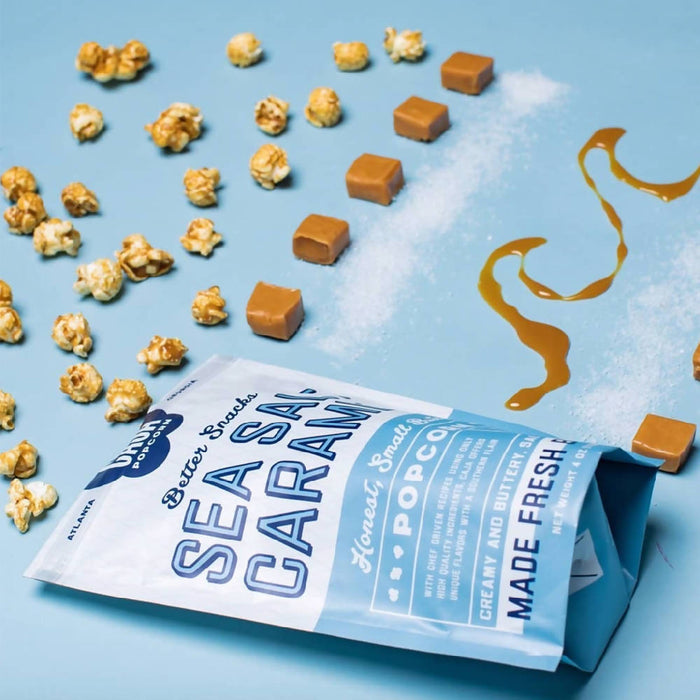 Sea Salt Caramel Popcorn - 3 pack