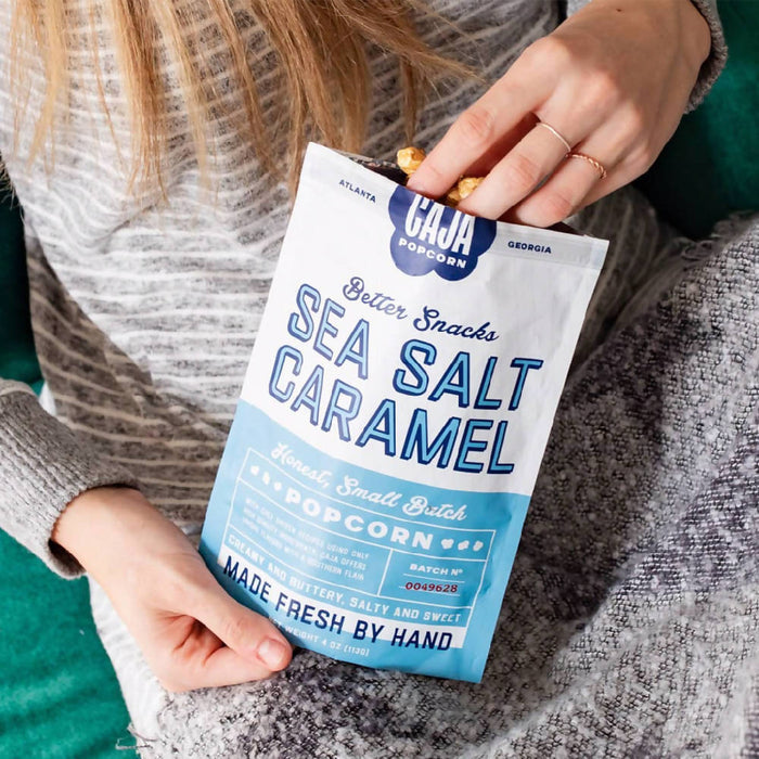 Sea Salt Caramel Popcorn - 3 pack