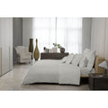 Signoria Nuvola Percale Bed Linens - Pearl