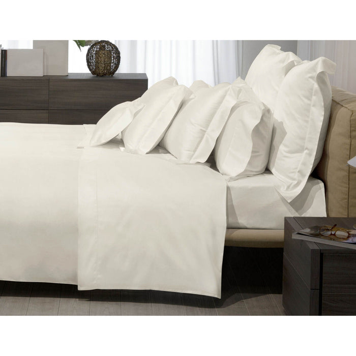 Signoria Nuvola Percale Bed Linens - Flat Sheet