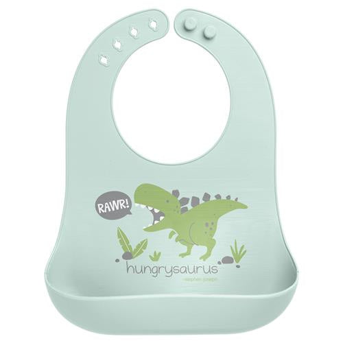 SJ Silicone Dino Bib