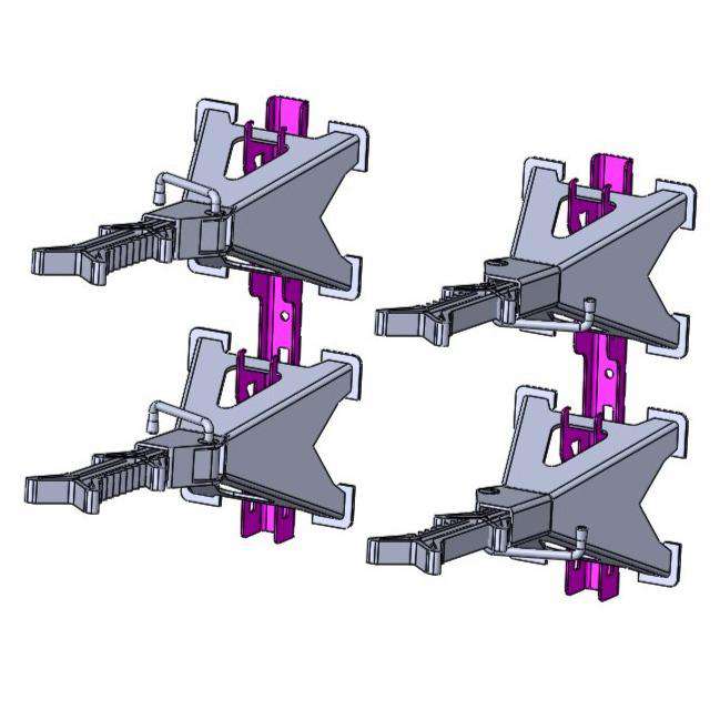 SMALL Jack Stand Storage Rack - PAIR