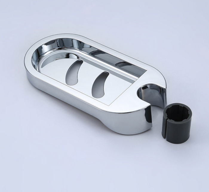 Soap dish in Chrome