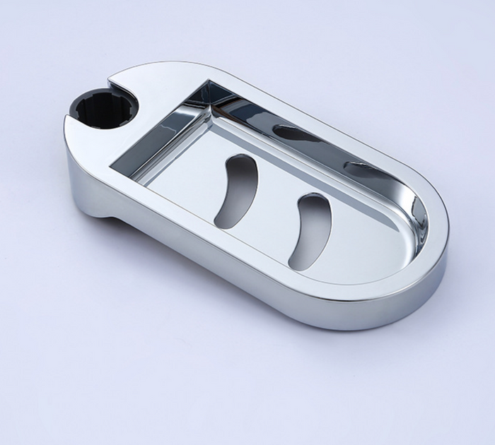 Soap dish in Chrome