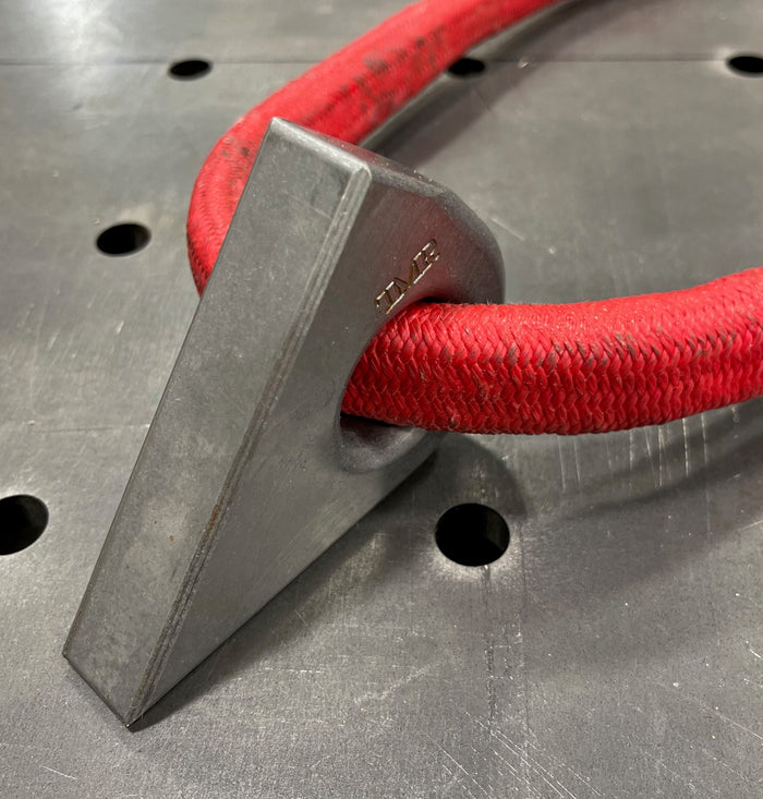 Soft Shackle Weld On D-Ring/Shackle Mounts - Offset