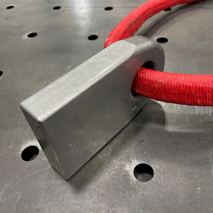 Soft Shackle Weld On D-Ring/Shackle Mounts - Weld Thru