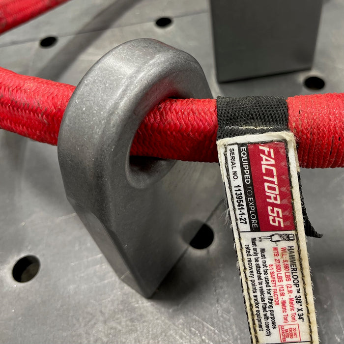Soft Shackle Weld On D-Ring/Shackle Mounts - Weld Thru