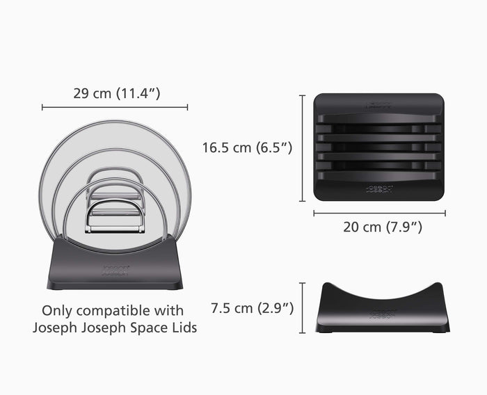 [half-width] Space™ 3-piece Lid Storage - 45053 - Image 6