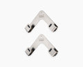 [hidden] Space™ Pack of 2 Stainless-steel Pan Lid Holders - 45059 - Image 1