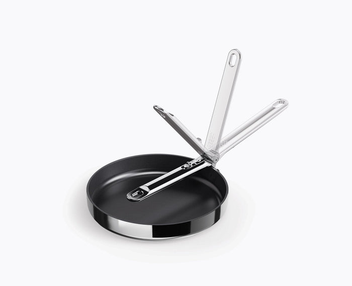 [hidden] Space Steel Folding Handle Non-Stick 24cm Frying Pan