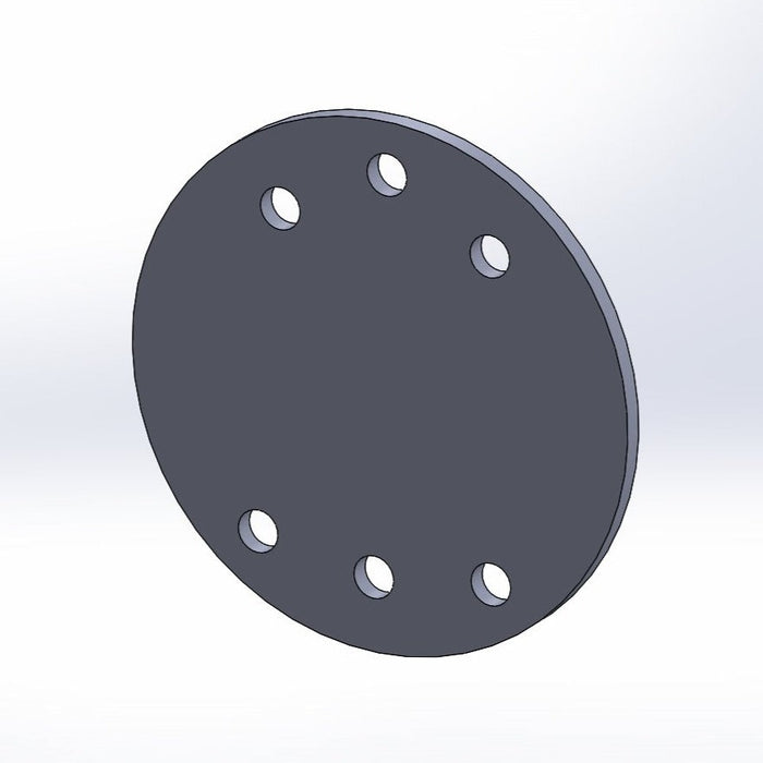 Spare Tire Carrier Wheel Mount Plate