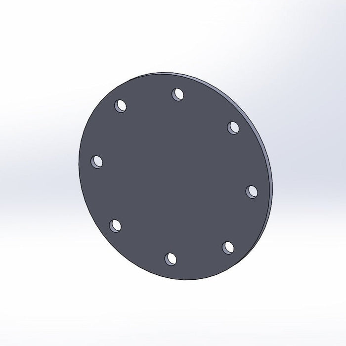 Spare Tire Carrier Wheel Mount Plate