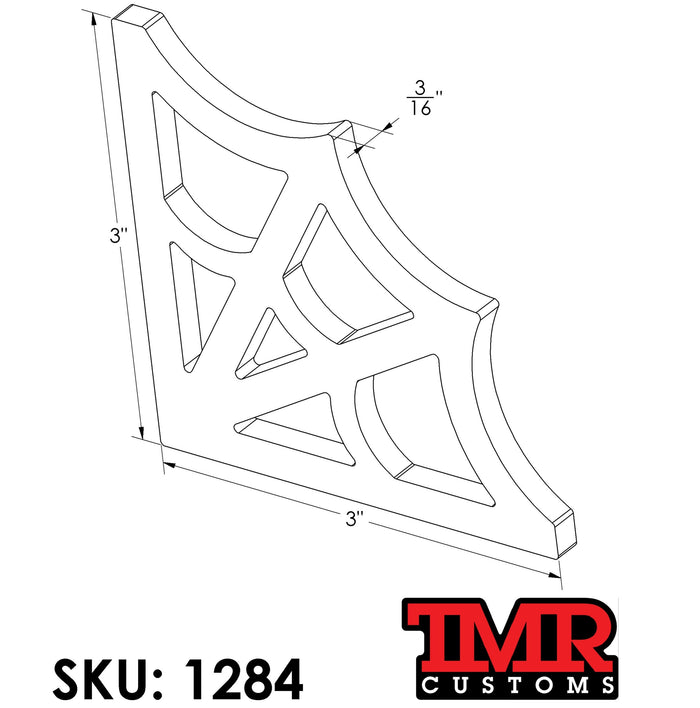 Spider Web Gusset