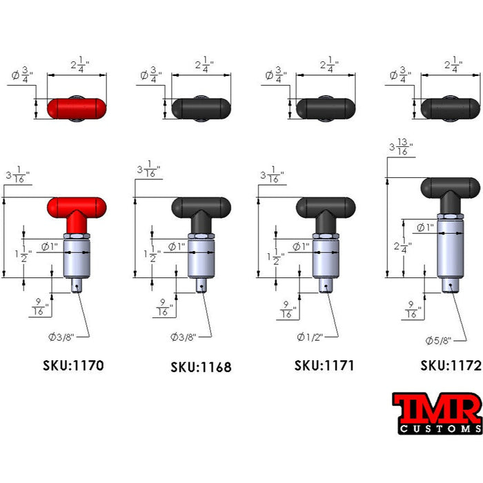 Spring Loaded Pull Pin