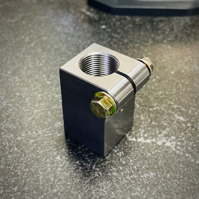 Square Pinch Bung for 1-1/4" Rod End (Heim Joint)