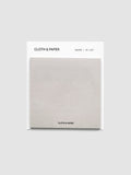 Square Matte Sticky Notes in light beige with backing card