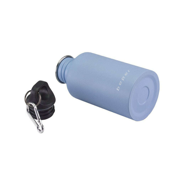 Stainless Steel Isolated Flask - Blue Stainless Steel Flask Stainless Steel Isolated Flask - Blue Stainless Steel Isolated Flask - Blue Beper