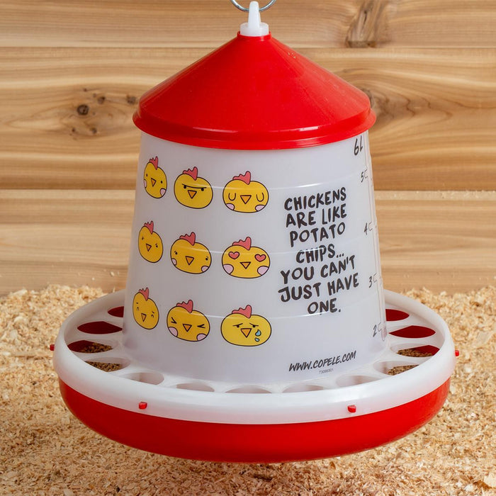 Strombergs Chicken Emoji Poultry Feeder 9 Lb