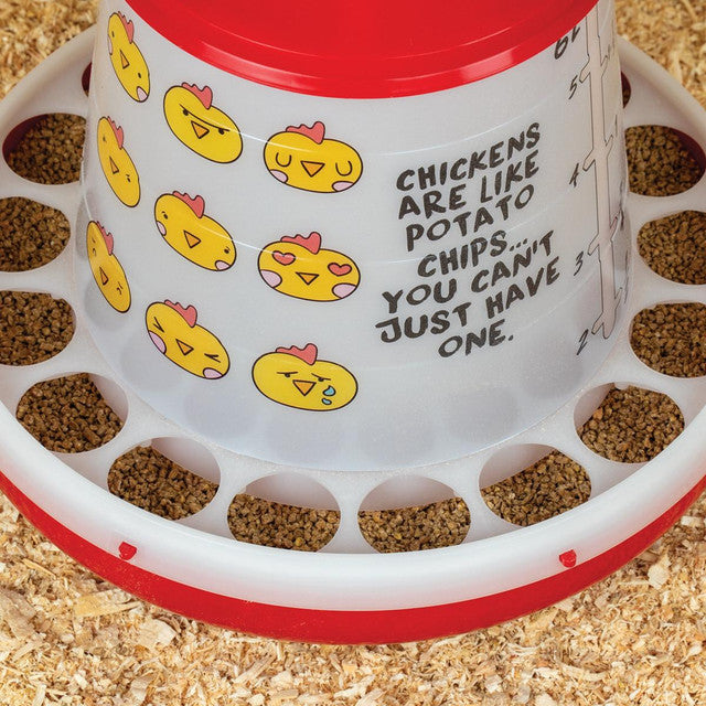 Strombergs Chicken Emoji Poultry Feeder 9 Lb