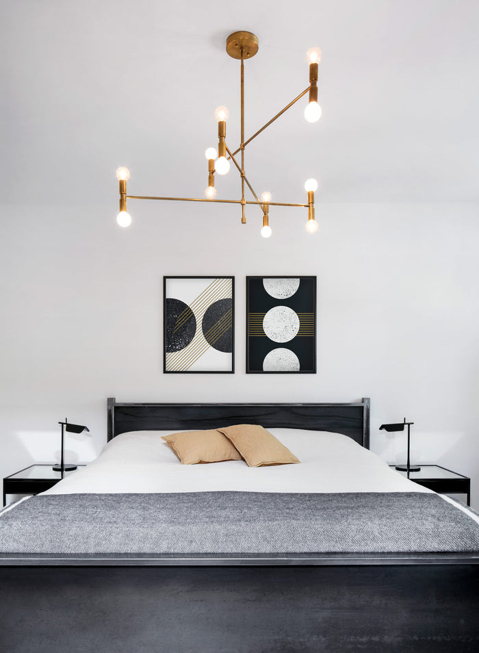 Minimalist poster by Opposite Wall with graphical and abstract Telescopic design - Bedroom