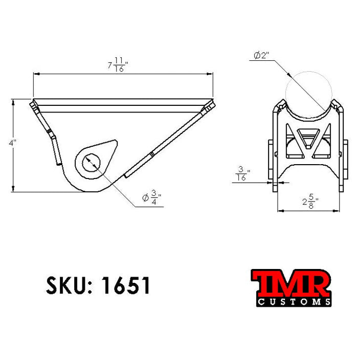 THE ARCHETYPE Chassis Side Upper Link Brackets