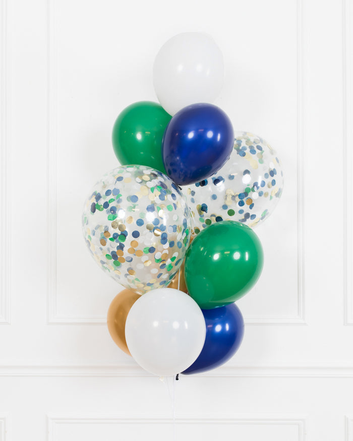 The Big Game - Confetti Balloon Bouquet