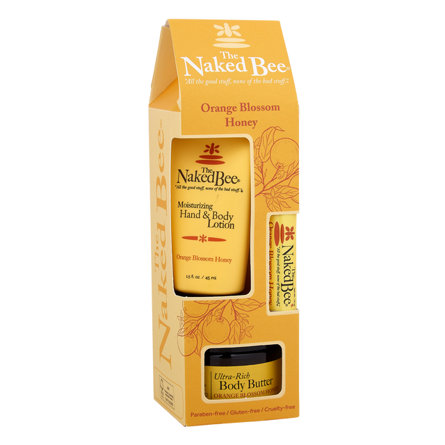 The Naked Bee Contemporary Orange Blossom Honey Gift Collection