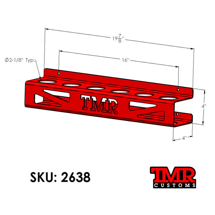 TIG Rod Holder - Storage Rack for TIG Rod Tubes