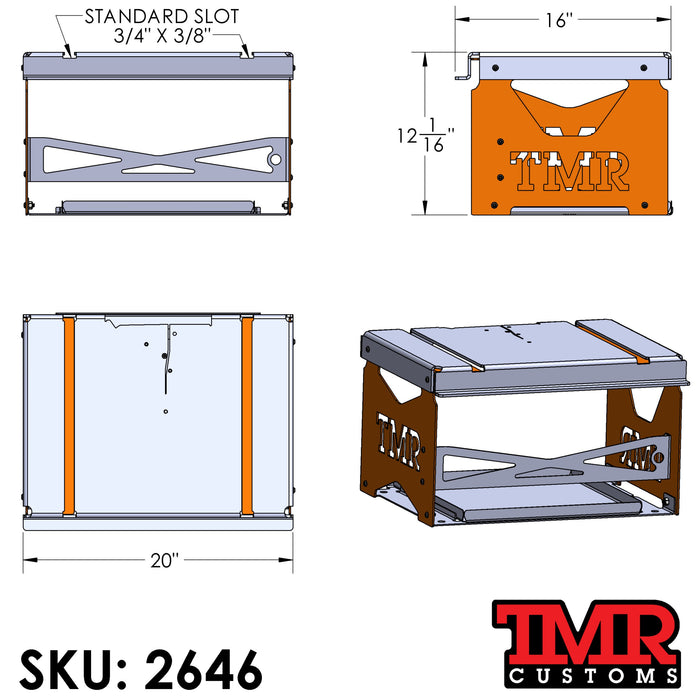 TMR Portaband Stand – Benchtop Table (FITS MILWAUKEE 2929-20)